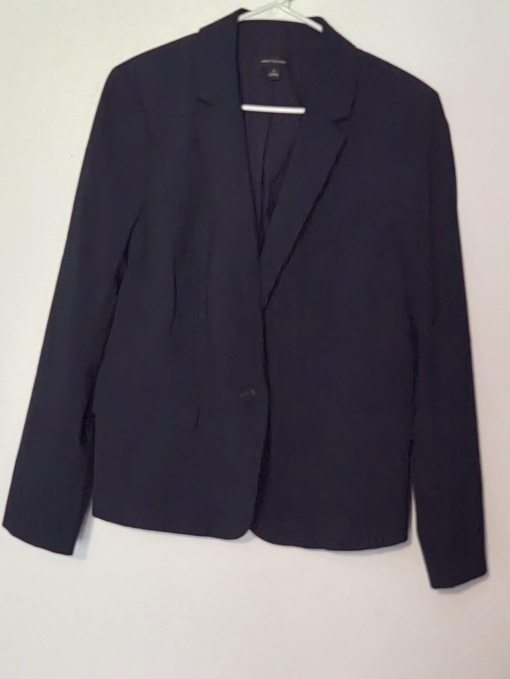 Ann Taylor Navy Single-Button Women's Blazer